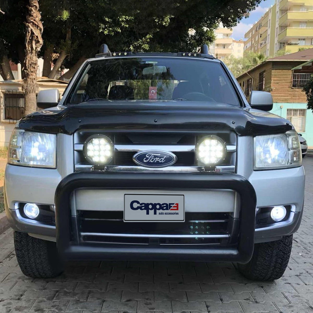 Ford Ranger (P703) 2022-2026 Bonnet Wind Stone Deflector Bug Guard Stick-On