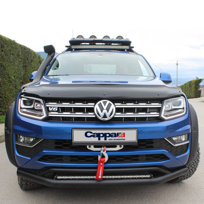 Volkswagen Amarok 2 2023-2026 Bonnet Wind Stone Deflector Bug Guard Stick-On Matt