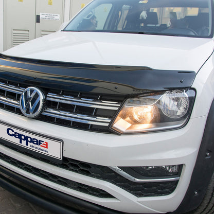 Volkswagen Amarok 2 2023-2026 Bonnet Wind Stone Deflector Bug Guard Stick-On Matt