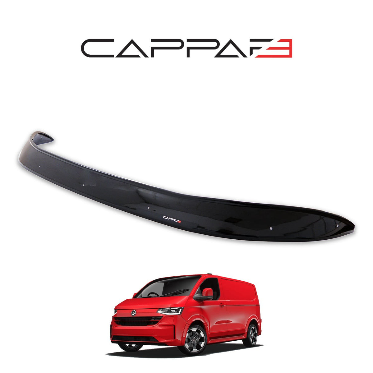 Volkswagen T7 2025-2026 Bonnet Wind Stone Deflector Bug Guard Stick-On Matt