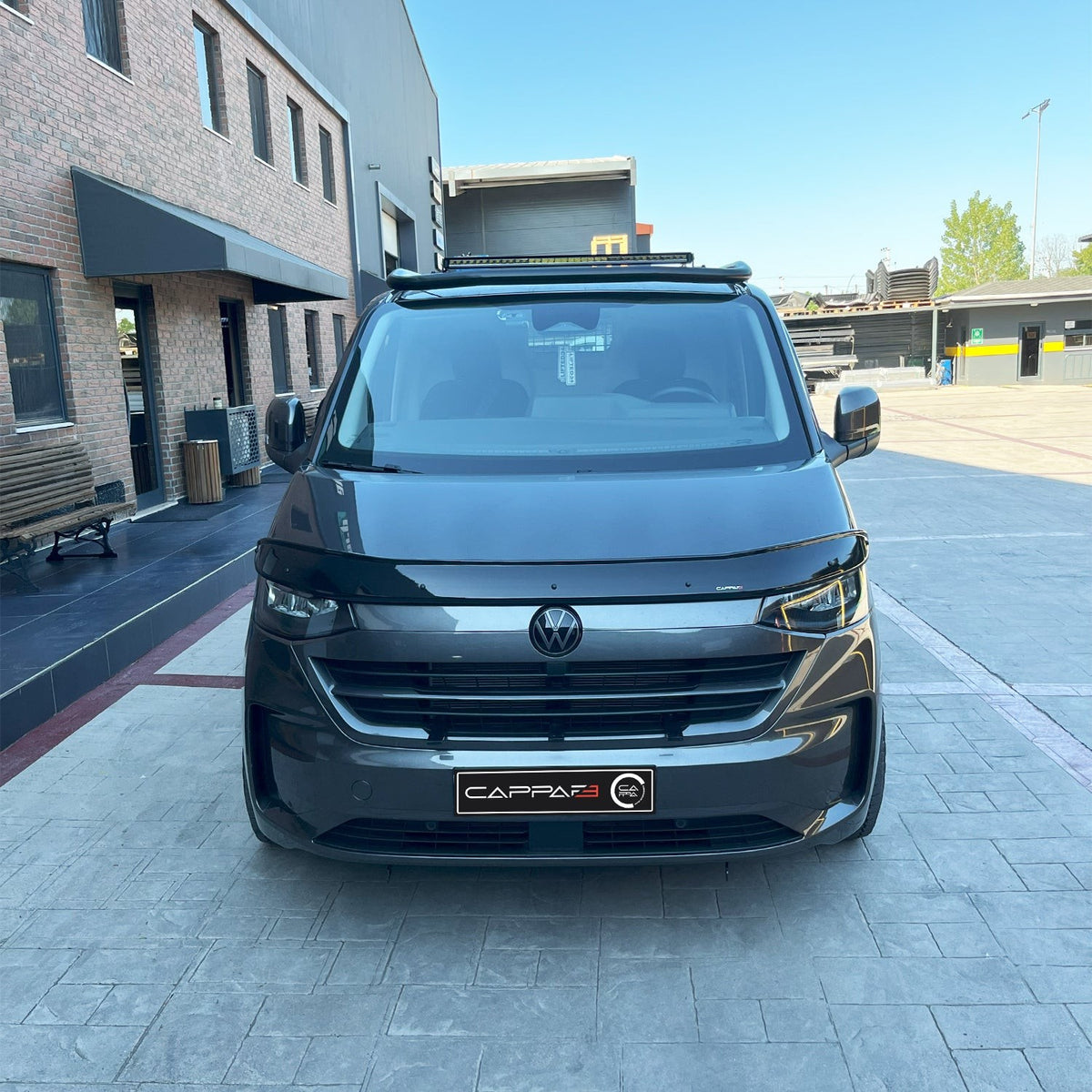 Volkswagen T7 2025-2026 Bonnet Wind Stone Deflector Bug Guard Stick-On Matt