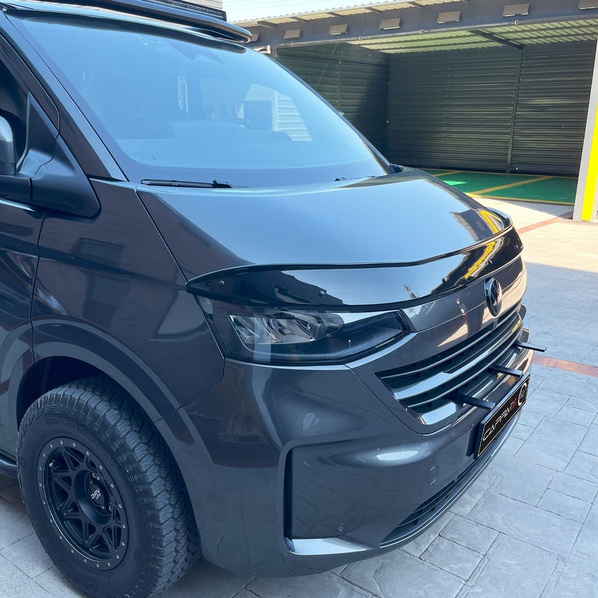 Volkswagen T7 2025-2026 Bonnet Wind Stone Deflector Bug Guard Stick-On Matt