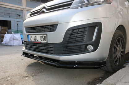 Citroen Dispatch 3 (K0) 2016-2026 Front Bumper Lip Splitter Spoiler