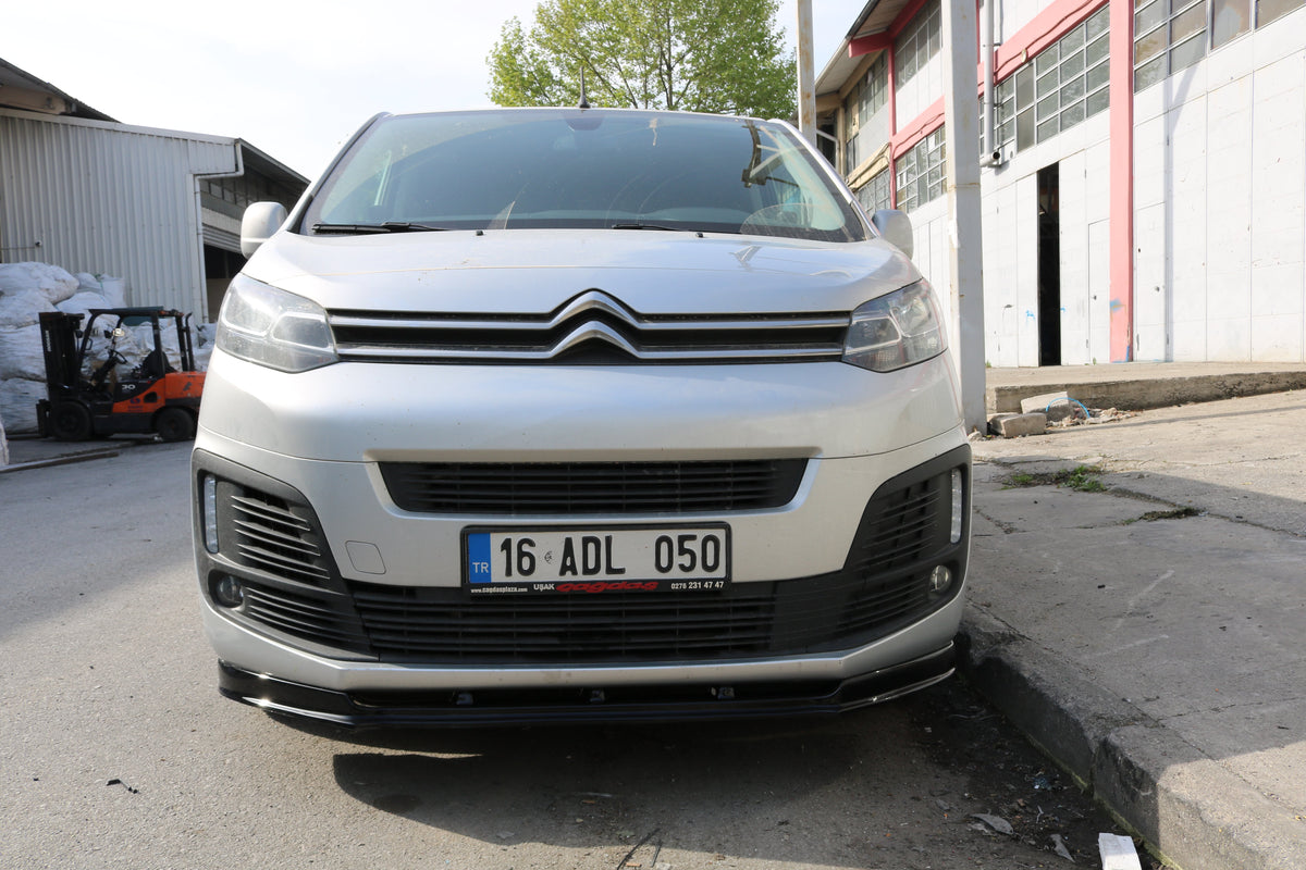 Citroen Dispatch 3 (K0) 2016-2026 Front Bumper Lip Splitter Spoiler