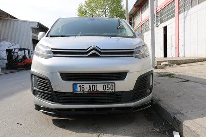 Citroen Dispatch 3 (K0) 2016-2026 Front Bumper Lip Splitter Spoiler