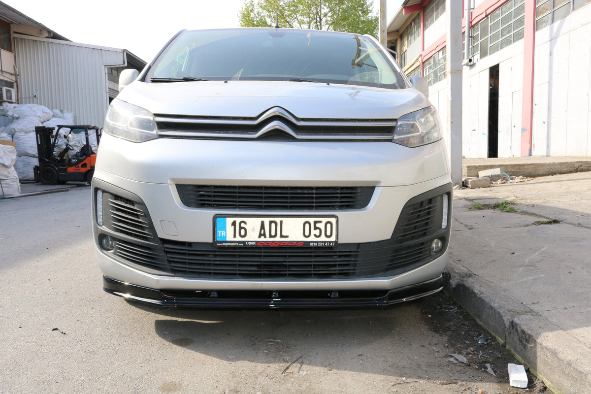 Citroen Dispatch 3 (K0) 2016-2026 Front Bumper Lip Splitter Spoiler