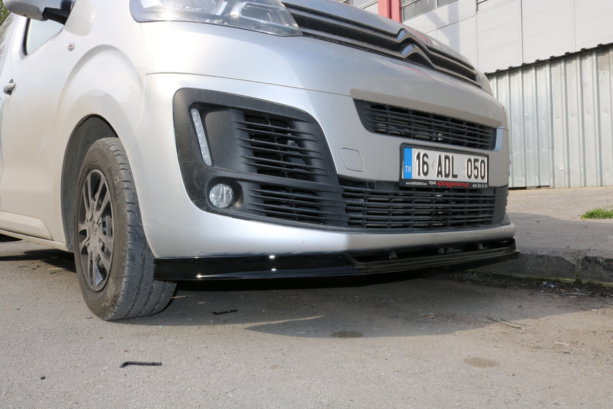 Citroen Dispatch 3 (K0) 2016-2026 Front Bumper Lip Splitter Spoiler