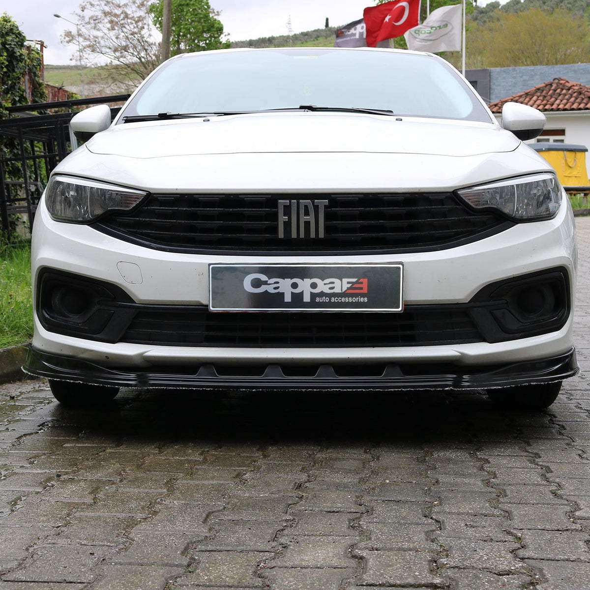 Fiat Egea 2015-2026 Front Bumper Lip Splitter Spoiler