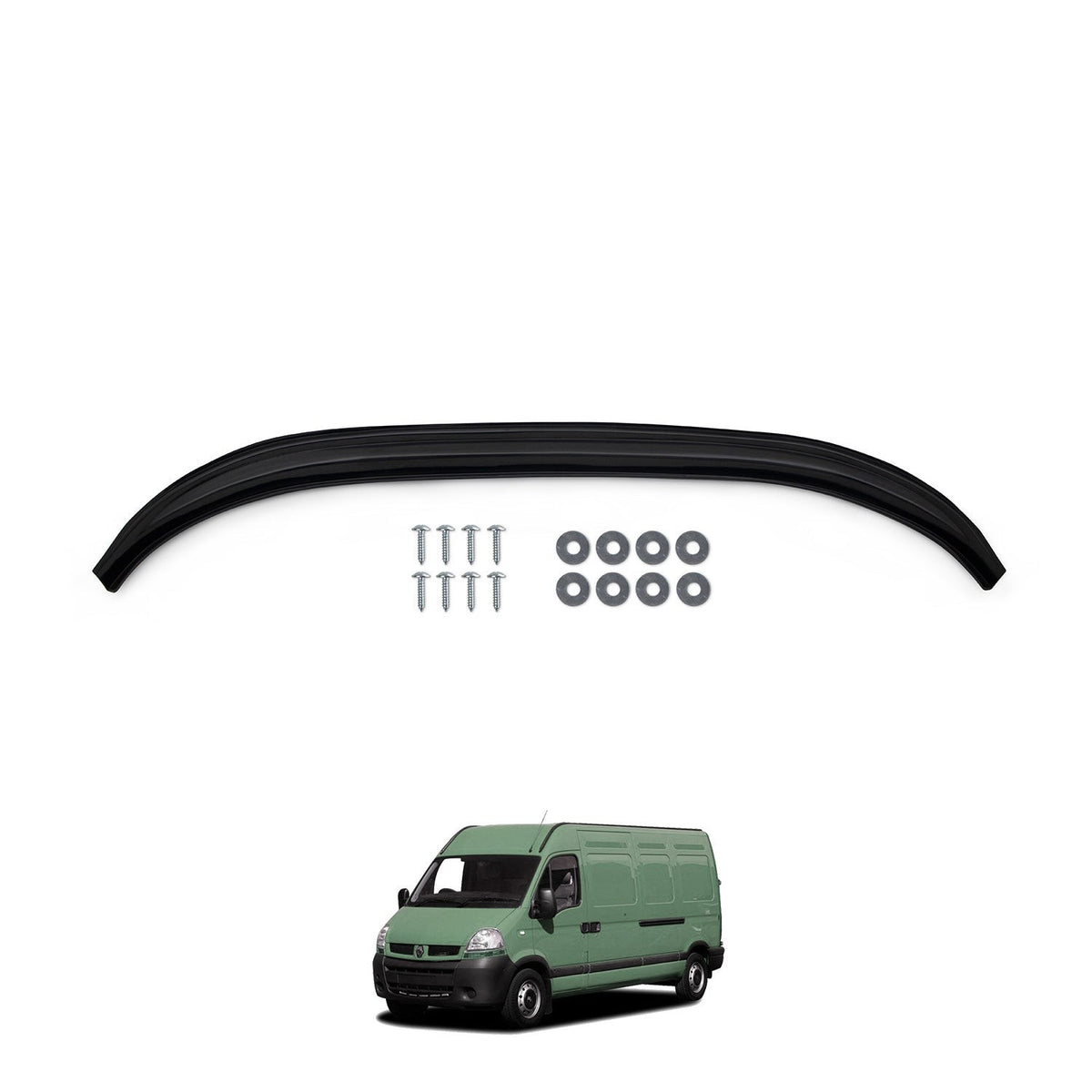 Renault Master 4 2024-2026 Front Bumper Lip Splitter Spoiler