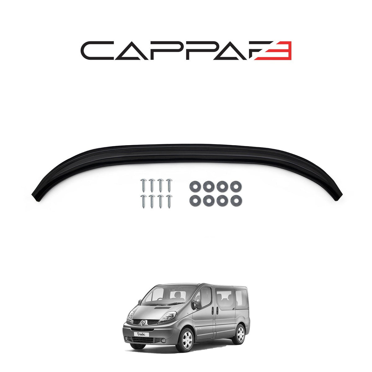 Renault Trafic 3 (X82) 2019-2026 Front Bumper Lip Splitter Spoiler