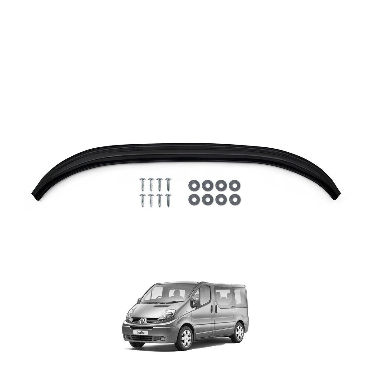 Renault Trafic 3 (X82) 2019-2026 Front Bumper Lip Splitter Spoiler