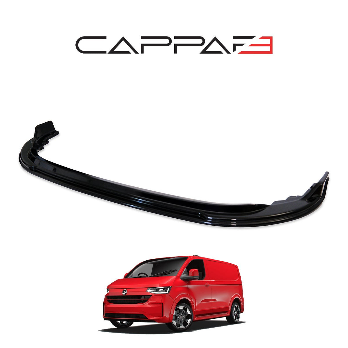 Volkswagen T7 2025-2026 Front Bumper Lip Splitter Spoiler
