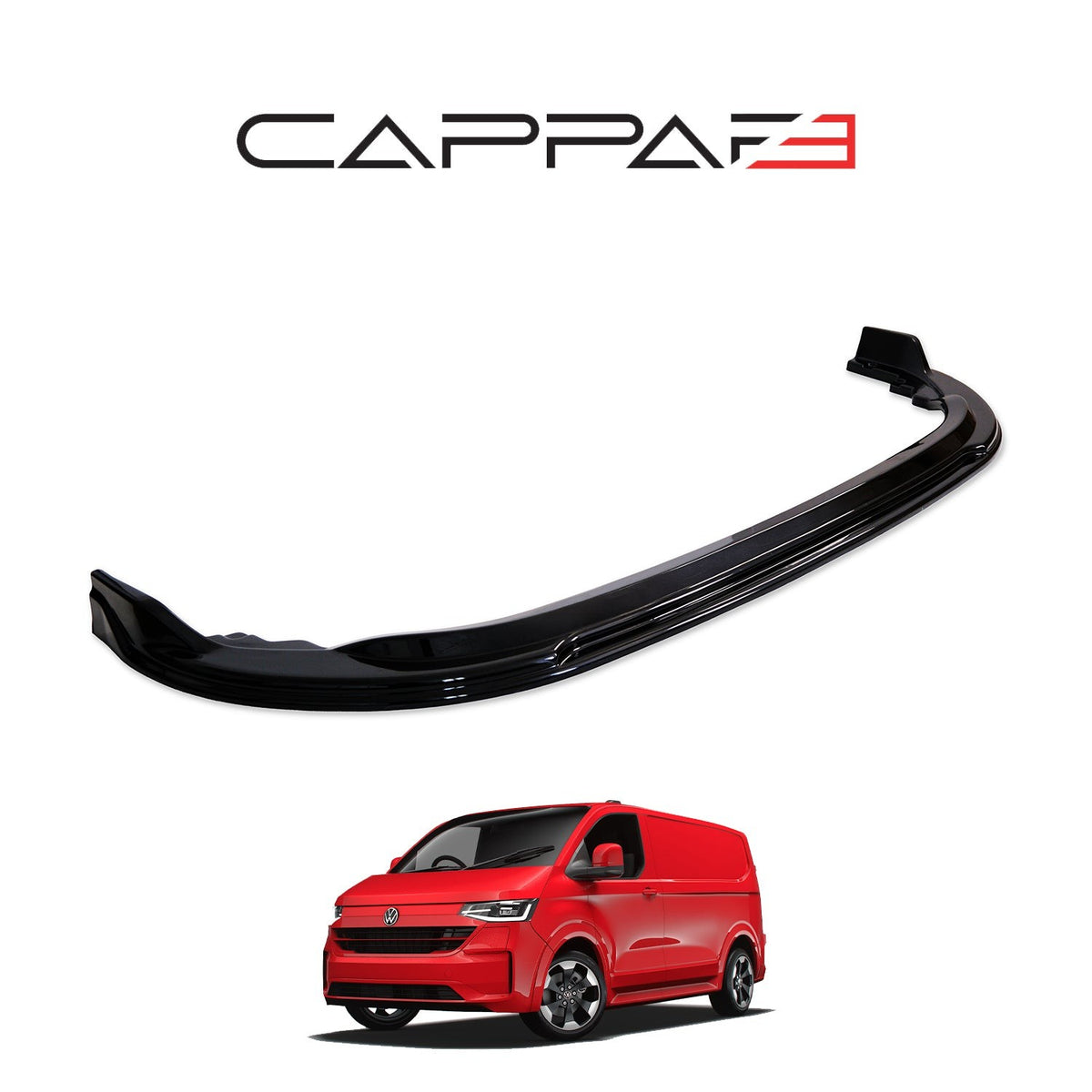 Volkswagen T7 2025-2026 Front Bumper Lip Splitter Spoiler