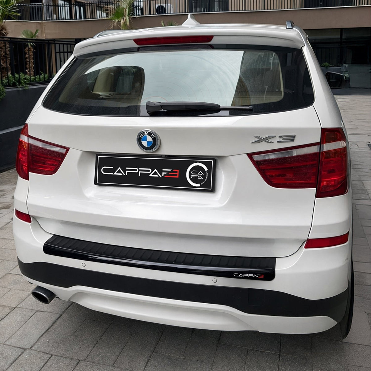 BMW X3 2015-2026 Rear Bumper Sill Protector Guard
