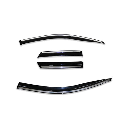 Vauxhall Crossland 2020-2026 Window Wind Deflectors Rain Guard Visors 4pcs
