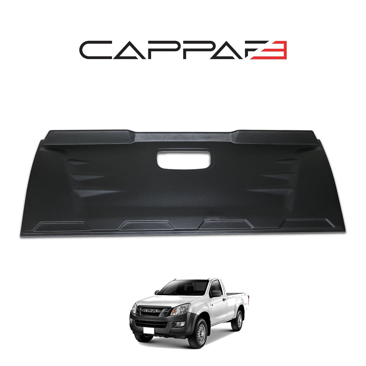 Isuzu D-Max 2016-2019 matt tailgate trim cover – 8