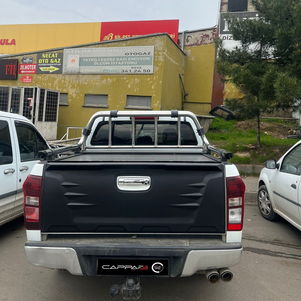 Isuzu D-Max 2016-2019 matt tailgate trim cover – 6