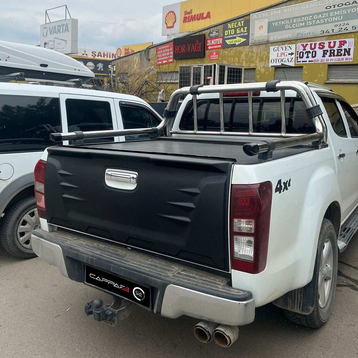 Isuzu D-Max 2016-2019 matt tailgate trim cover – 7
